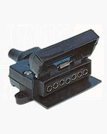 Britax 7 Pin Flat Plastic Socket (B5)