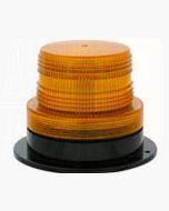 Britax Flange Base 5 LED (3 Bolt) Flash / Sim-Rotate - Amber (JBS-130LED)